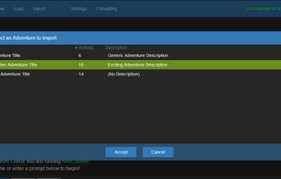 KoboldAI screenshot 1