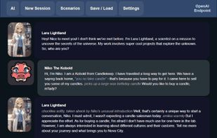 KoboldCpp screenshot 1