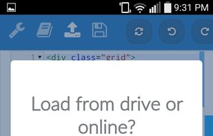 Load a weave online or from your hard disk!