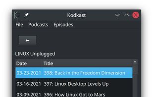 Kodkast episode view.