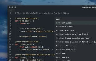 Koi Editor screenshot 2