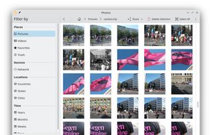 KDE Photos screenshot 1