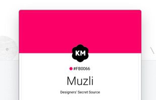 Muzli claimed their color