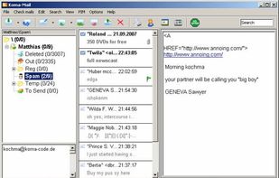 Koma-Mail screenshot 3
