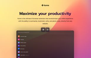 Kome AI screenshot 1