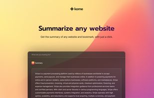 Kome AI screenshot 2