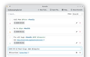 KomoDo To-Do List screenshot 1