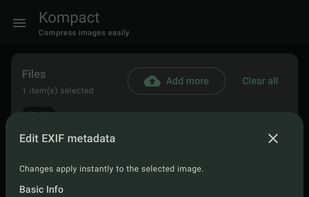 Kompact Image Compressor screenshot 2