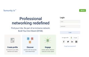 komunity.io screenshot 1