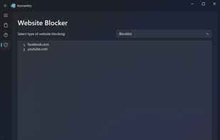 Koncentro screenshot 2