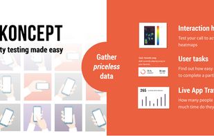 KonceptApp screenshot 1