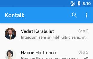 Kontalk Messenger screenshot 1