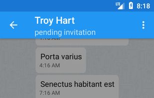 Kontalk Messenger screenshot 2