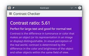 Kontrast screenshot 1