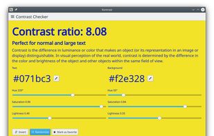 Kontrast screenshot 1