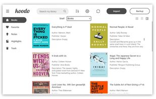 Koodo Reader screenshot 1