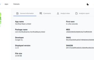 Koodous screenshot 1