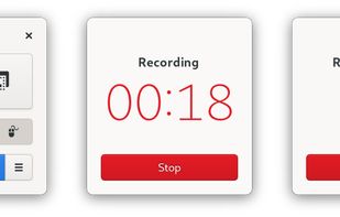 Interface while Recording