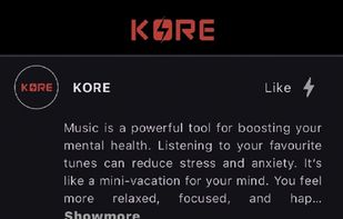 Kore - The Fitness App  screenshot 3