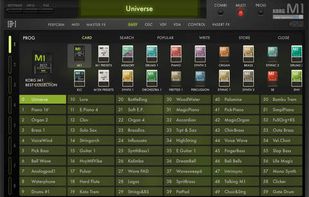 KORG iM1 screenshot 2