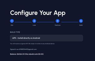 4 step build APP
