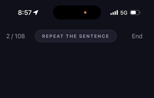 Repeat and use the word in a sentence