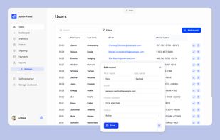 Admin Panel Built With Kottster