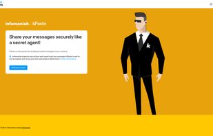 Infomaniak kPaste screenshot 1