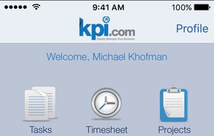 KPI.Com CRM screenshot 1