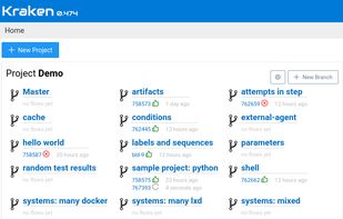 Kraken CI screenshot 1