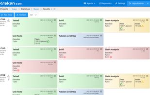 Kraken CI screenshot 1