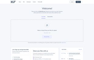 Krakenfiles screenshot 1