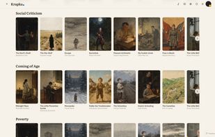 The story catalogue (paper theme)