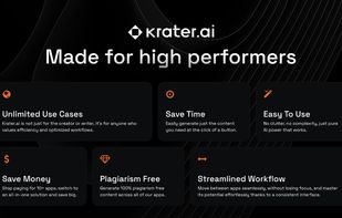 Krater.ai screenshot 1