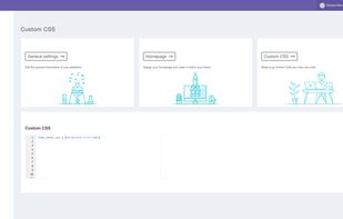Kreezalid admin - easily customize your theme with your custom css to adapt it