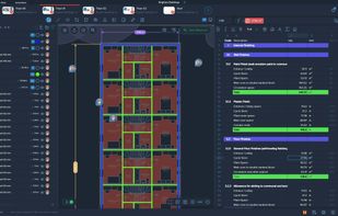 Example of Bill of Quantities that can be created in Kreo Software