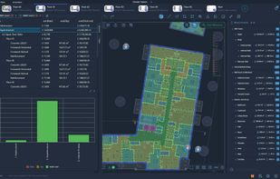 Example of a cost estimate that can be created in Kreo Software