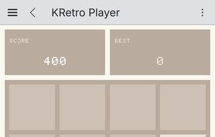 KRetro screenshot 2