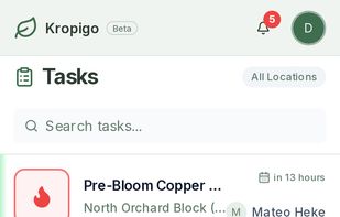 Tasks mobile