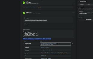 Connector Low-code Builder trigger and process steps