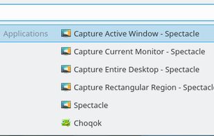 KRunner screenshot 1