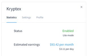 Kryptex screenshot 1
