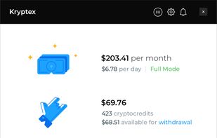 Kryptex screenshot 1