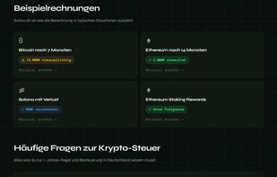 Examples and FAQ