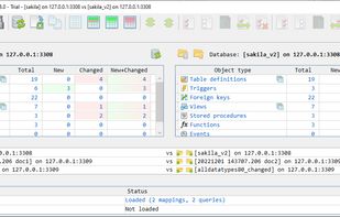 Schema changes summary