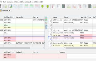 Sync table schema changes (Pro)