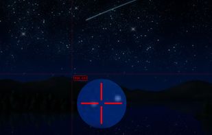 Snipping area with magnifying glass