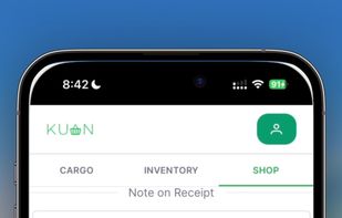 Sell in seconds using the pos counter