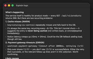 Kubebar screenshot 1