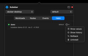 Kubebar screenshot 3